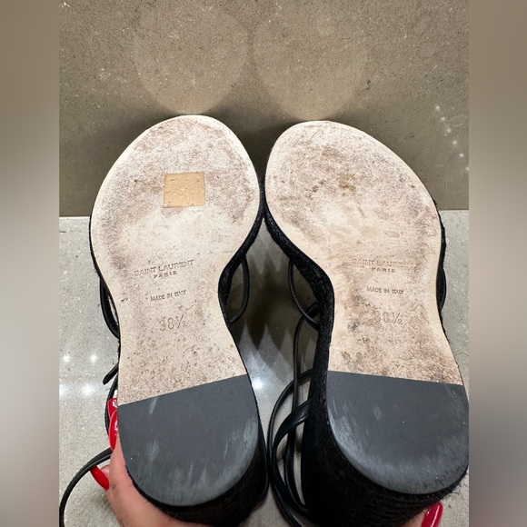 Saint Laurent Cassandra Wedges - Picture 7 of 7